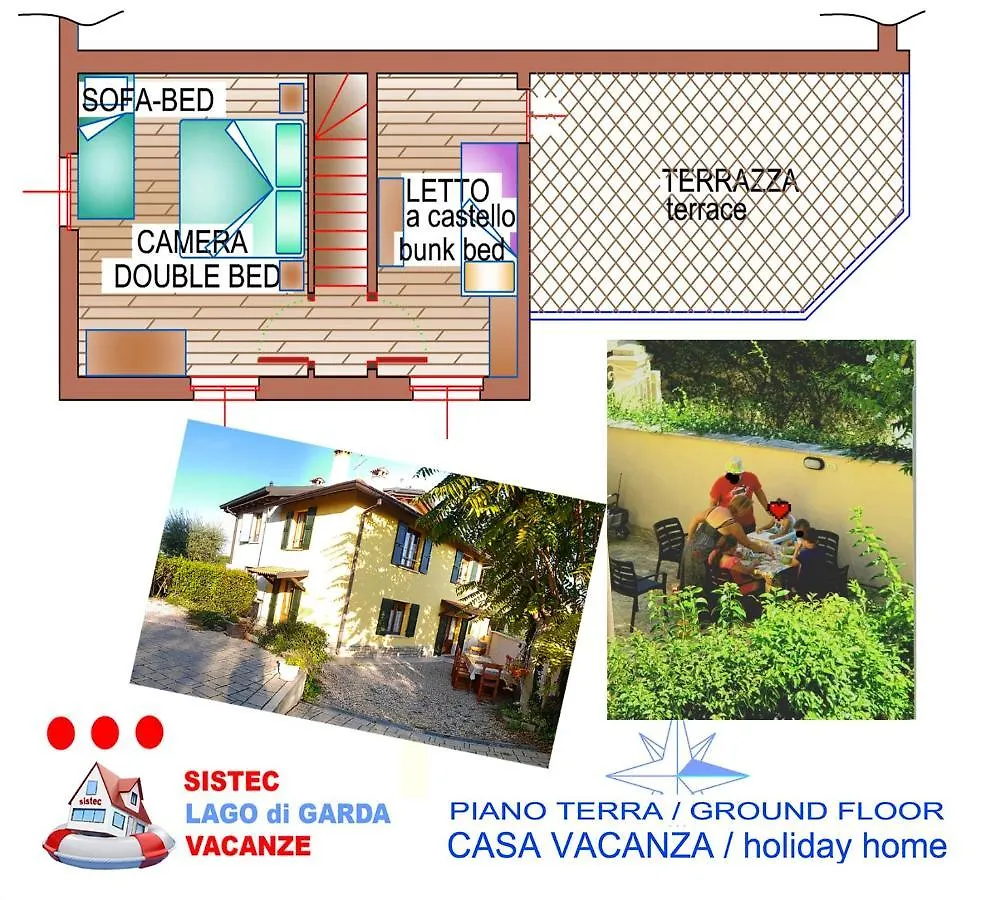 Апартаменты Casa Vacanza & Suite Joy Пескьера-дель-Гарда